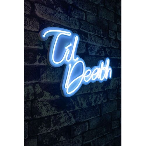 Wallity Dekorativna plastična LED rasveta Til Death Blue Slike