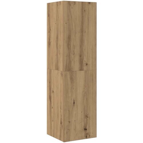 Maison Chic TV omarica - TV stojalo - Televizijska omarica artisan hrast 30,5x30x110 cm inženirski les, (21700522) Slike