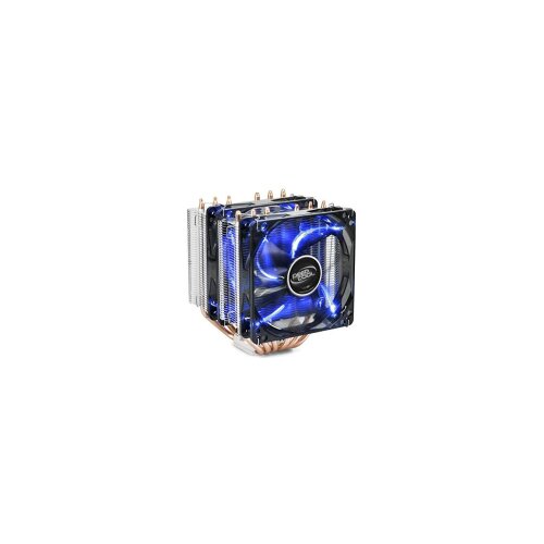 DeepCool NEPTWIN-V2 - 150W 2x120mm.Fan 900-1500rpm 74CFM 18-26dBa 1100g 6xpipes kuler Slike