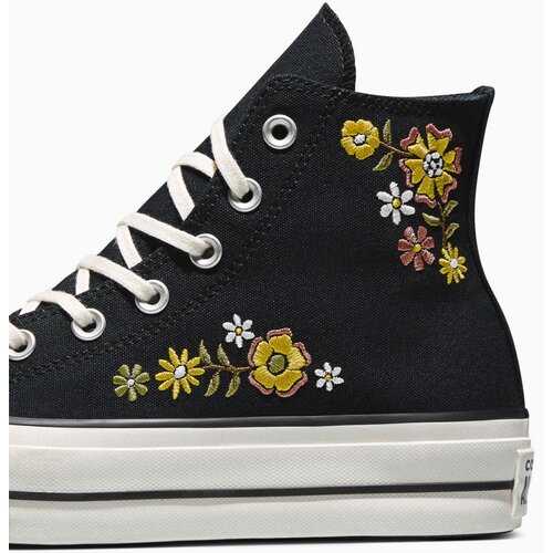 Converse Ženske patike chuck taylor all star lift embroidered flowers Slike