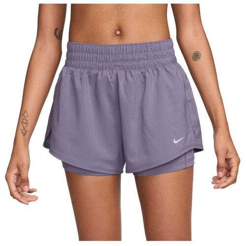 Nike ženski šorc  W nk one df mr 3in 2n1 short DX6012-509 Cene