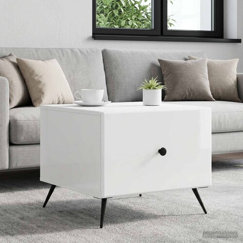  Kava Stol Bijela visokog sjaja 49 x 50 x 40 cm Cijene