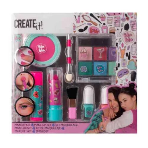 Canenco Create It!: 8-delni roza-turkizen set ličil Cene