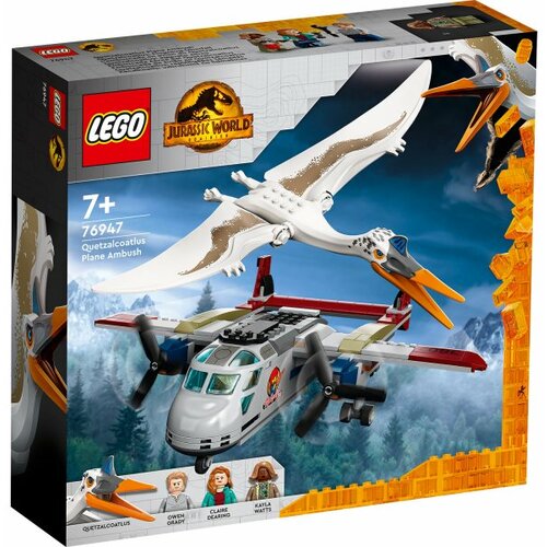 Lego jurassic world quetzalcoatlus plane ambush ( LE76947 ) Slike