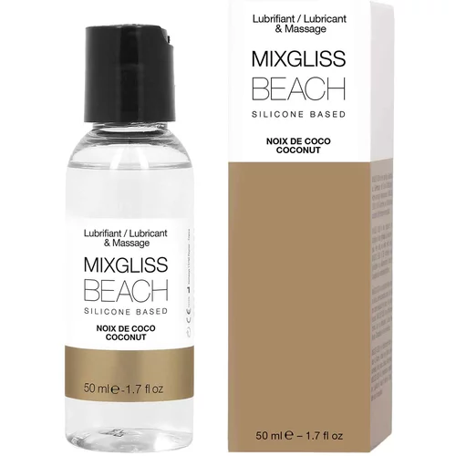 Mixgliss Silicone Lubricant Beach Coconut 50ml
