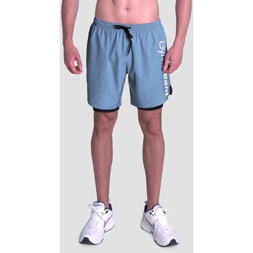 GymBeam Kratke hlače 2in1 Essence Blue Cijene