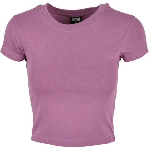 Urban Classics Women's Stretch Jersey Cropped Tee duskviolet