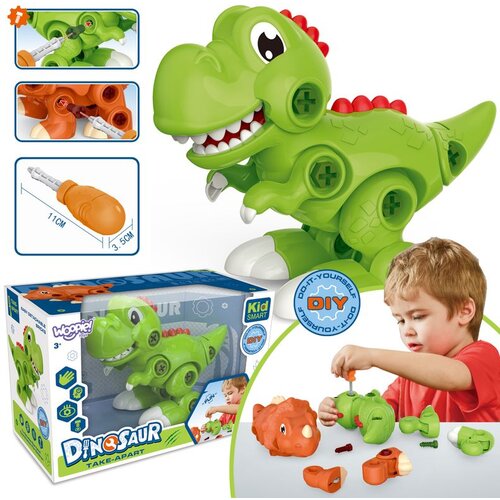 Woopie Dinosaur na sastavljanje + odvijač zeleni Cijene