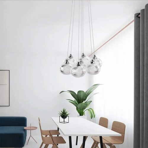 Toolight Viseća Lampa MS021-7CP Chrome Slike