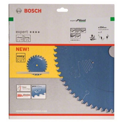 Bosch list kružne testere expert za drvo 254 x 30 x 2,4 mm, 60 ( 2608642530 ) Slike