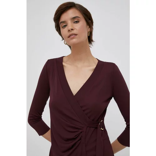 Polo Ralph Lauren Majica ženska, vijolična barva