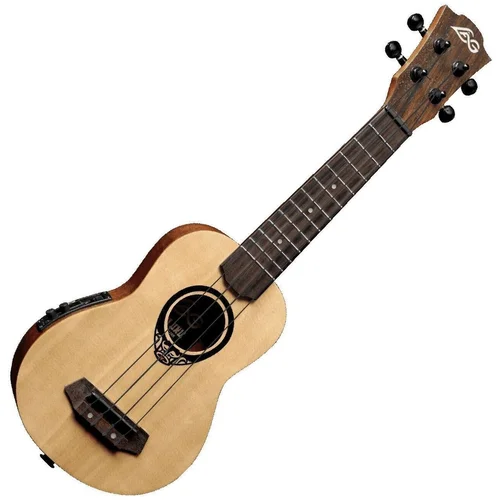 LAG BABY-TKU-150 Tiki Soprano ukulele Natural Satin