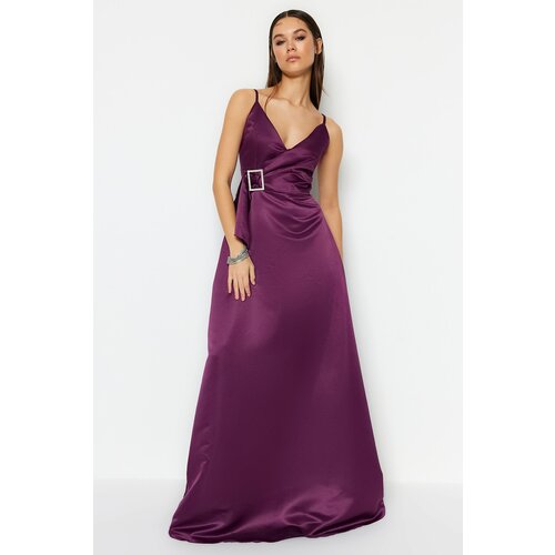 Trendyol Evening & Prom Dress - Purple - A-line Slike
