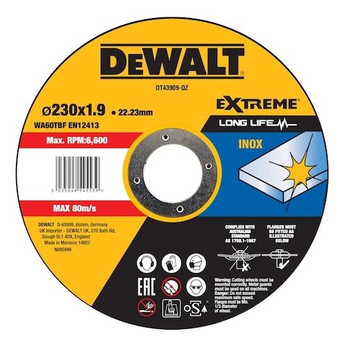 Dewalt Rezna ploča inox extreme long life DT43909-QZ Cene