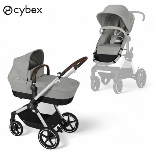 Cybex Gold® otroški voziček 2v1 eos™ lux stone grey (silver frame) Cene