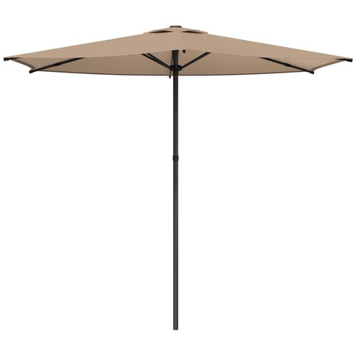 vidaXL Vrtni dežnik 270 x 270 cm Poliester Pravokotna Taupe, (5000252471) Cene