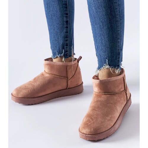 Gemre Pink insulated short snow boots Guglielma Cene