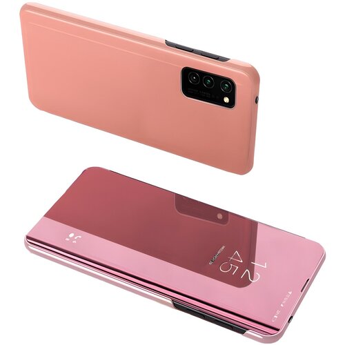  Futrola Clear View za Samsung Galaxy A72 5G - Roza KP9038 Cene