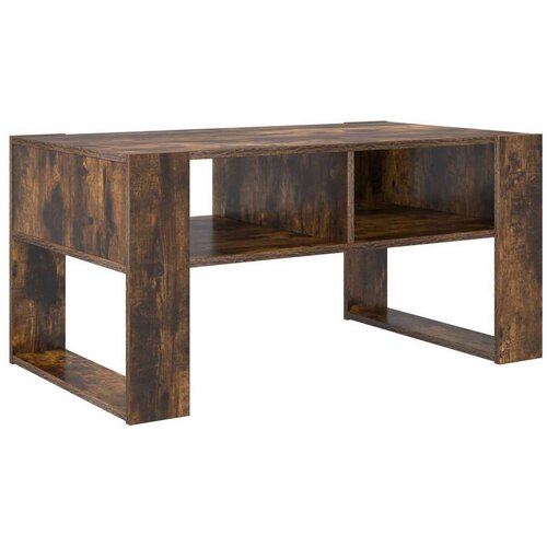  Stolić za kavu Dimljeni hrast 92 x 53 x 45 cm Konstruirano drvo Slike