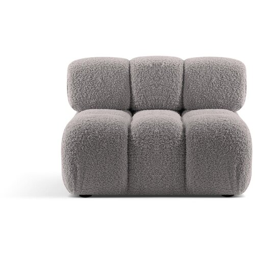 Micadoni Svijetlo siva modularna sjedeća garnitura od bouclé tkanine (srednji modul ) Bellis – Home Cijene