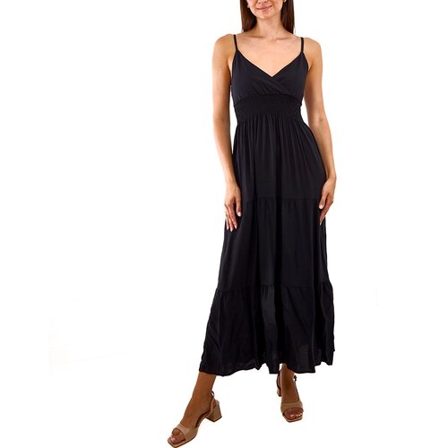 Gemre Black boho-style maxi dress Trill Slike