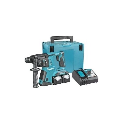 Makita akumulatorska SDS+ bu&amp;scaron;ilica-odvrtač 18V + 18V - DHR263RF2 - 3,0 Ah/350 x 116 x 232 mm (Dx&amp;Scaron;xV) Slike