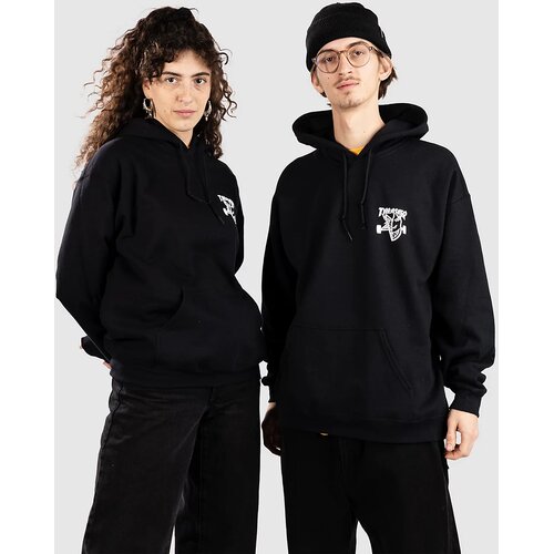 Thrasher Hoodica x Spitfire Classic Swirl Hoodie Black M Slike