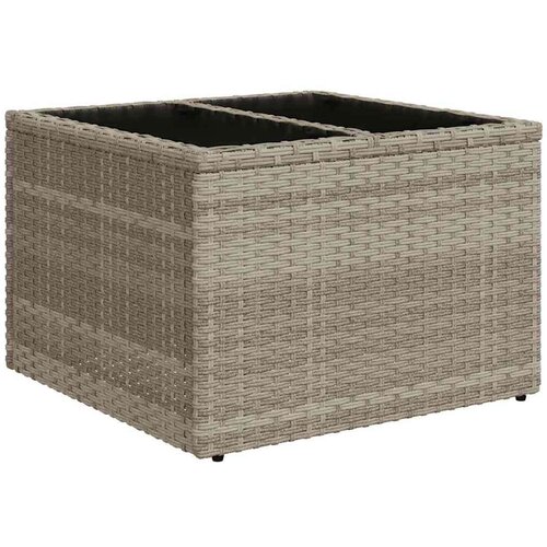 VidaXL 6-dijelni set vrtnih sofa od poliratana s jastucima svjetlosivi Slike
