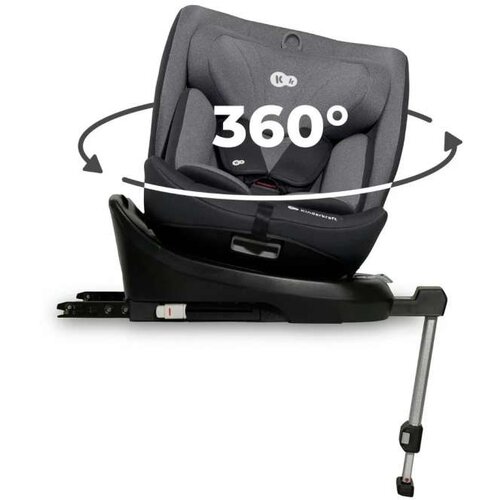 Kinderkraft auto sedište I-360 i size 40-150cm gray Slike