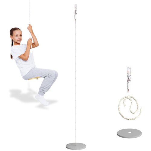Monkey Gym Gugalnica krožnik lesena - pepelnata, (5000077239) Cene