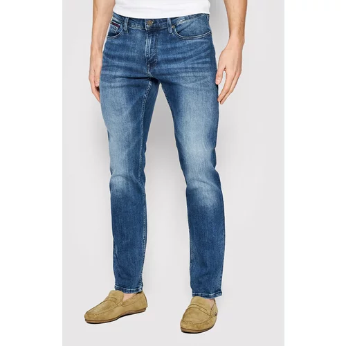 Tommy Jeans Jeans hlače Scanton DM0DM09564 Mornarsko modra Slim Fit