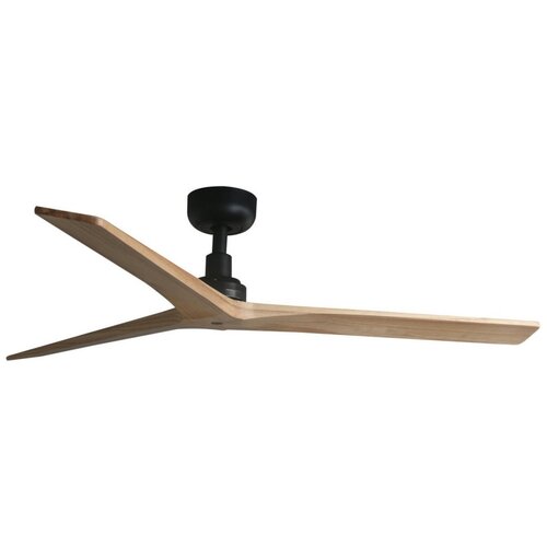 Faro 34283 - Plafonski ventilator KLIM M, borovina/crna, prečnika 125 cm, sa daljinskim upravljačem Cene