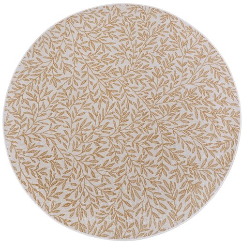 Hanse Home Krem okrugao tepih &amp;oslash; 160 cm Twig &amp;ndash; Slike