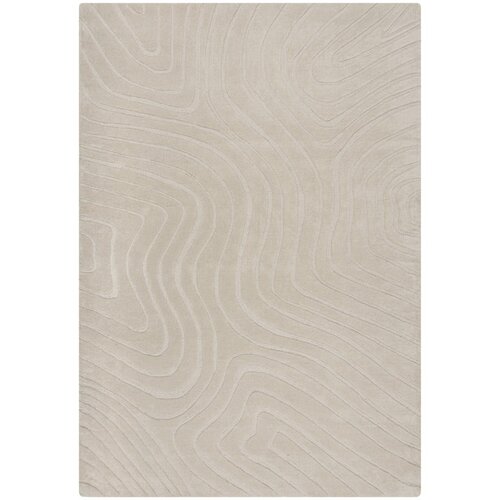 Flair Rugs kremno bela ročno tkana volnena preproga 200x290 cm mesmerise natural – Cene