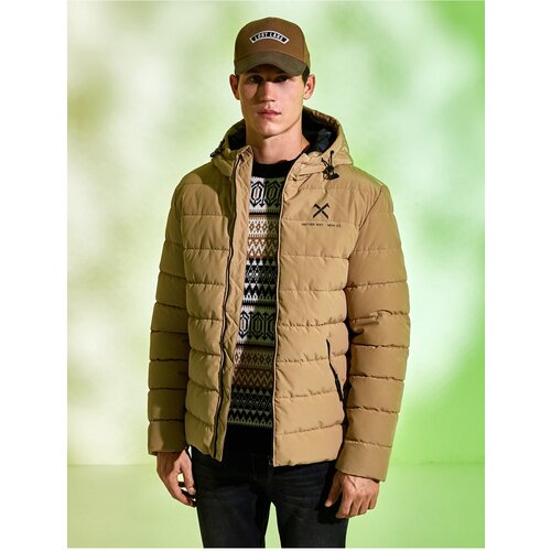 Koton Winter Jacket - Beige - Puffer Slike