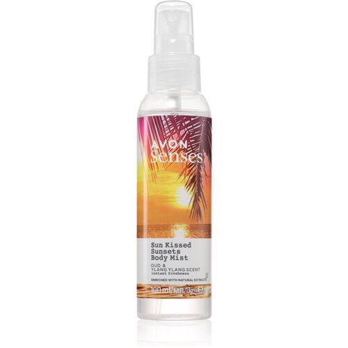 Avon Senses Sun Kissed Sunsets osvežujoče pr&amp;scaron;ilo za telo 100 ml Slike