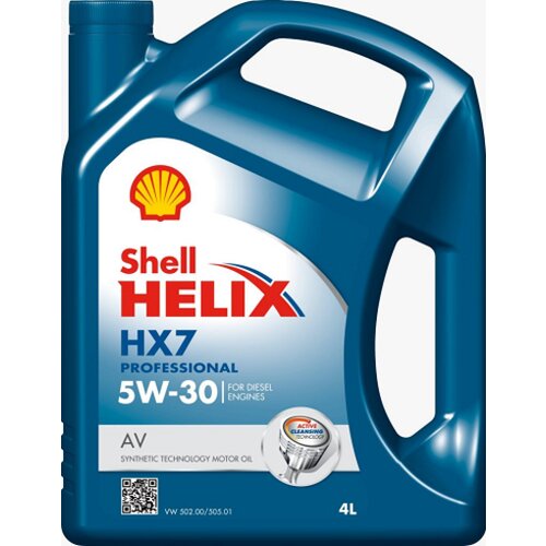 Shell Olje Helix HX7 Professional AV 5W30 4L Slike