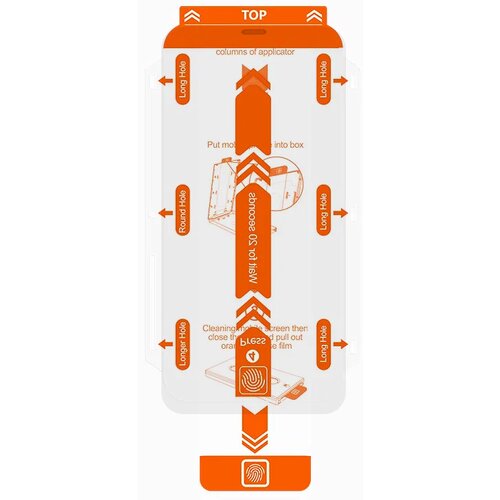 Tempered glass 2.5D dust free za iPhone 13/13 Pro/14 6.1 crni Cene