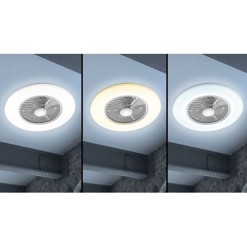 Toolight Luster s ventilatorom APP1551-C WHITE Slike