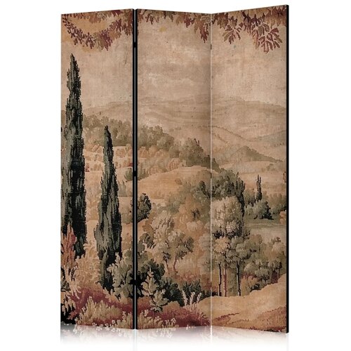  Paravan - Landscape with Cypresses - Old Tapestry with Mediterranean Vegetation 135x172 Akustični Cijene