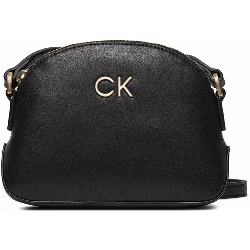 Calvin Klein Ročna torba Re-Lock Seasonal Crossbody Sm K60K611445 Ck Black BEH