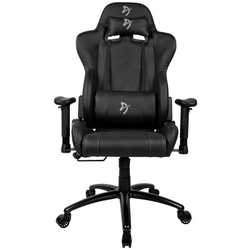 AROZZI Inizio PU - črn/siv logo gaming stol, (20764321) Slike