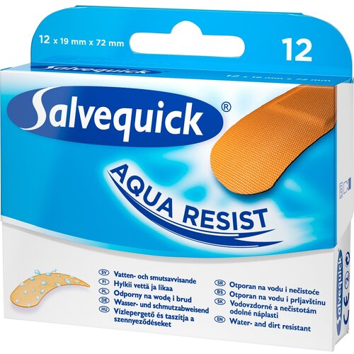 Nepoznato Flaster SALVEQUICK Aqua resist 12kom Cene