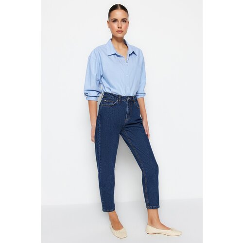 Trendyol Ženske traperice High Waist Mom Slike