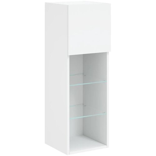  ormarići s LED svjetlima 2 kom bijeli 30,5x30x90 cm Slike