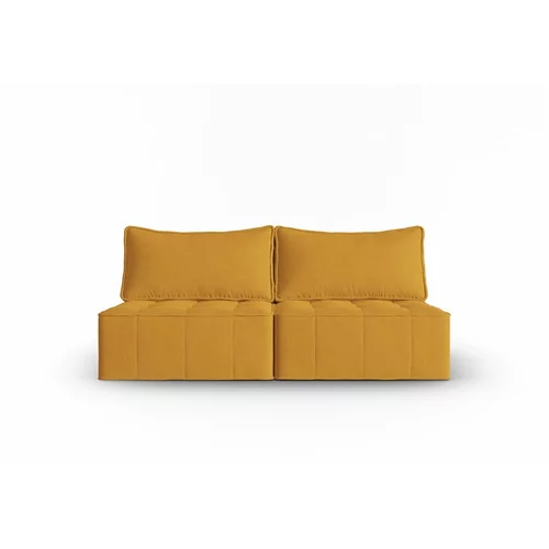 Micadoni Home Žuta sofa 160 cm Mike –