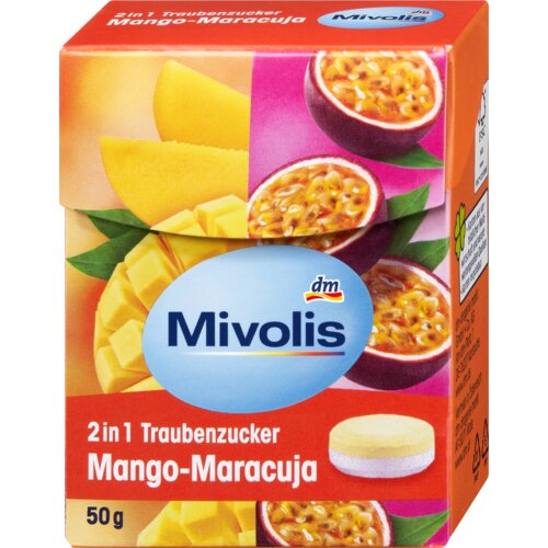 Mivolis Komprimati grožđanog šećera mango i marakuja 50 g Cene
