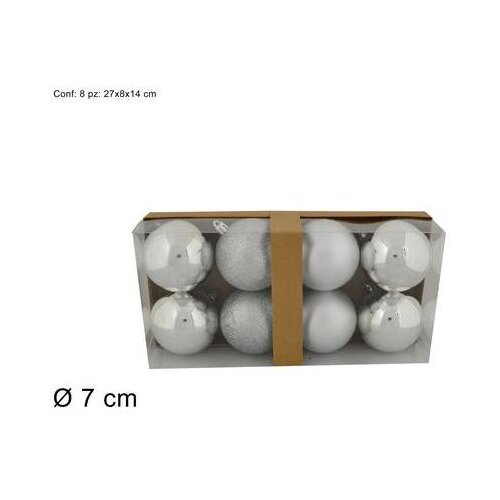  KUGLE 7CM 8/1 SREBRO SZ9100-S CA012898B Cijene