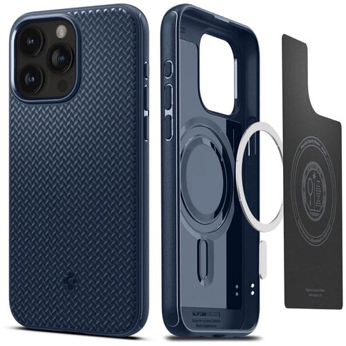  Spigen Mag Armor sa MagSafe iPhone 15 Pro Max Navy Blue Cene