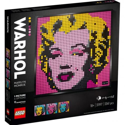 Lego Art Andy Warhol&#039;s Marilyn Monroe 31197 Cene